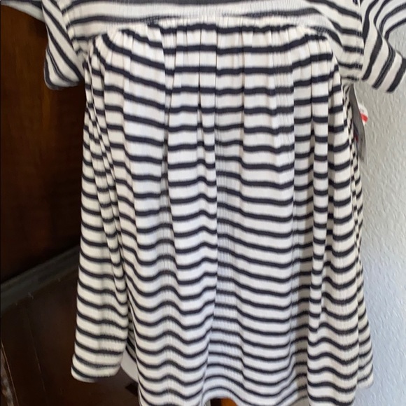 NWT Free People Black and White Stripe Top - Picture 3 of 5